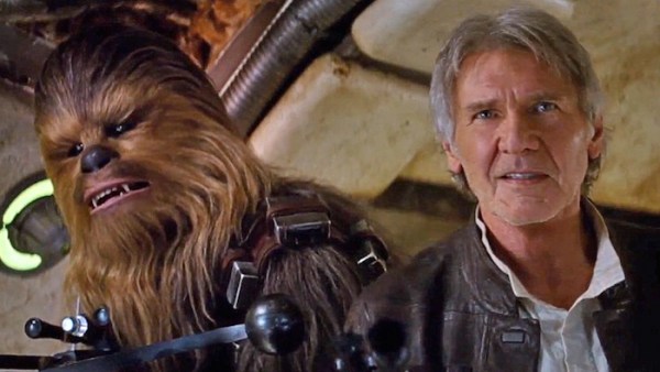 Read “Chewie, We’re Home!” New Star Wars Trailer, The Force Awakens Panel Highlights, Free Pizza and More!