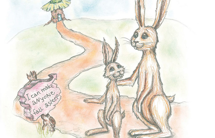 Rabbit Who Wanted to Fall Asleep