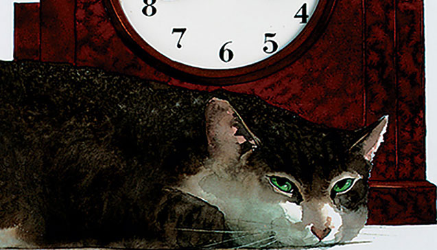 Telling Time with Big Mama Cat