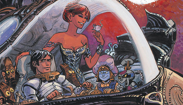 637px x 367px - 10 Comics & Graphic Novels for Space Opera Fans - B&N Reads