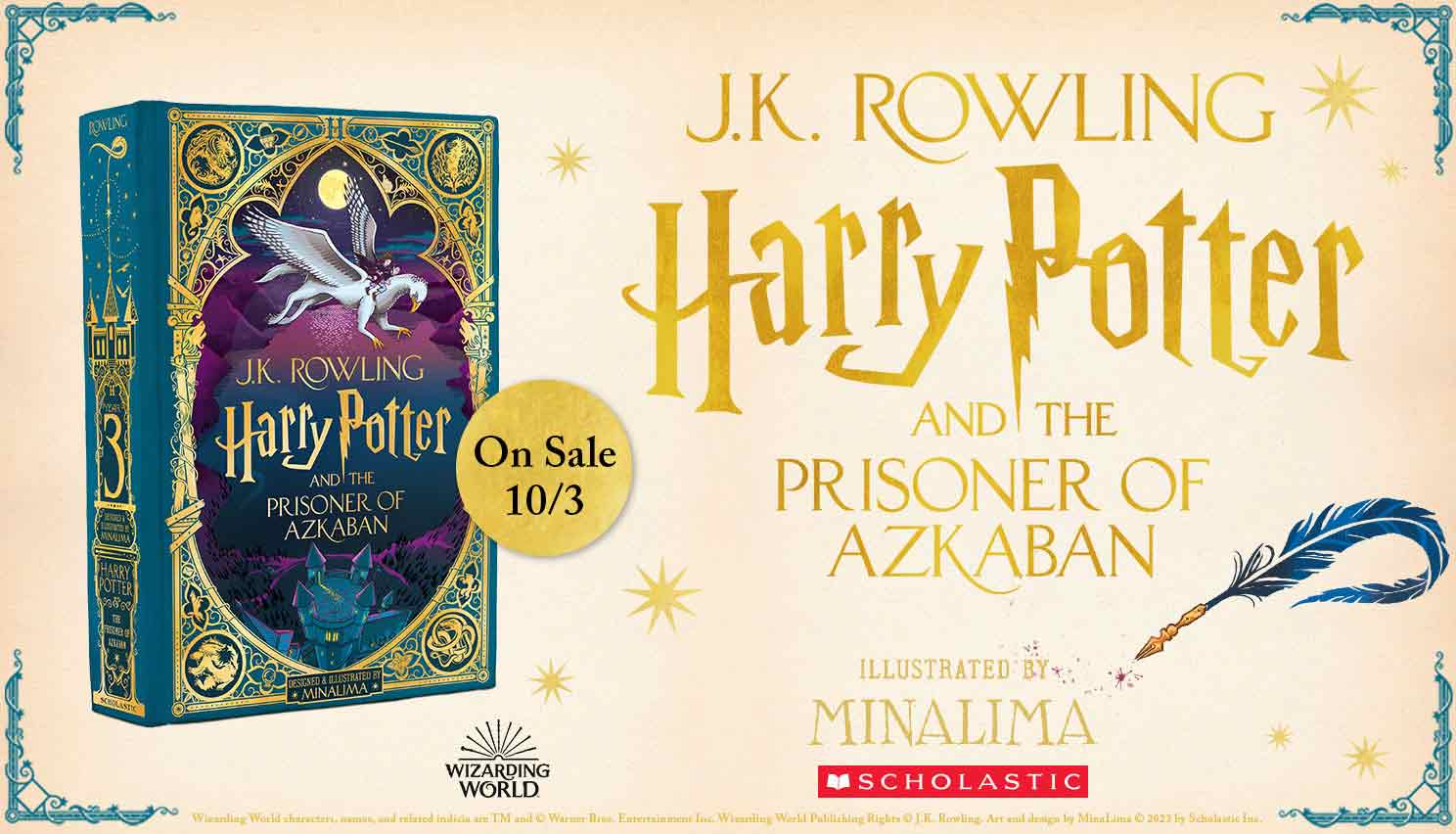 Harry Potter and the Prisoner of Azkaban: MinaLima Edition (Harry Potter  Series #3) by J. K. Rowling, MinaLima Design, Hardcover