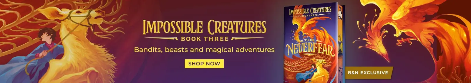 Bandits, beasts and magical adventures Shop Now
