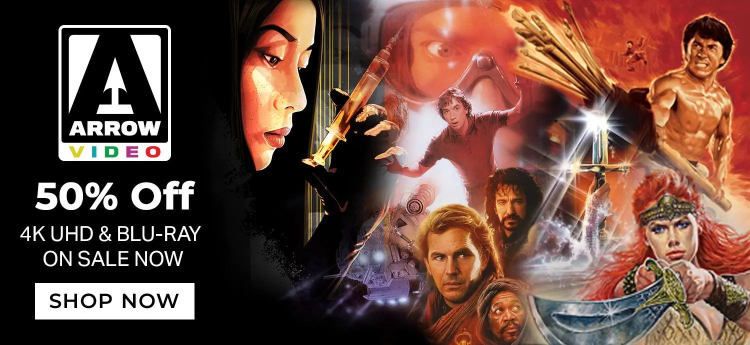 50% Off Arrow Video Sale